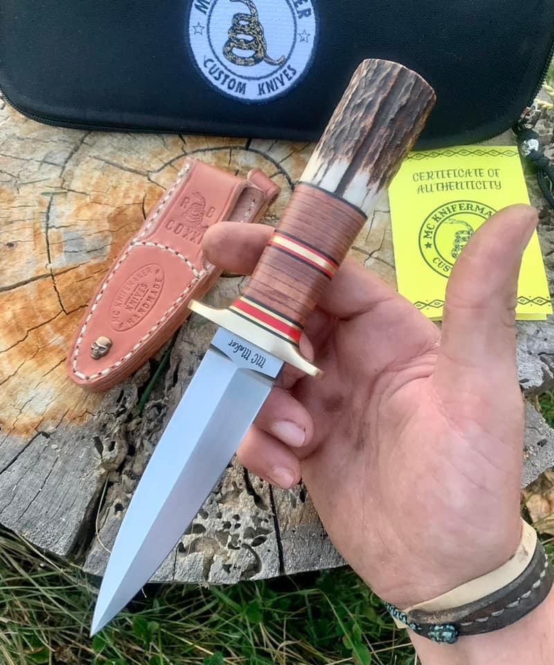 MC Knifemaker knife with certificate of authenticity