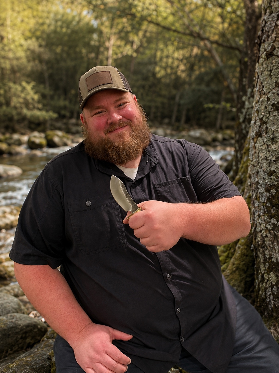 MC Knifemaker knife outdoors